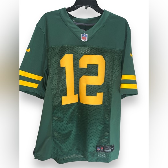 Aaron Rodgers #12 STITCHED Packers On-Field Alternate NFL Jersey  NWT - Picture 4 of 15